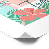 タンパ地図プリント, 18"x24" ポスター (角)