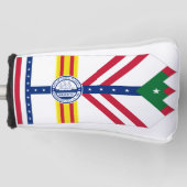 タンパ州旗、フロリダゴルフヘッドカバー ゴルフヘッドカバー (正面)