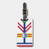 タンパ州旗，フロリダ州ラゲッジタグ ラゲッジタグ (正面縦)