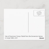 タンパ(アメリカの次素晴らし都) ポストカード (裏面)