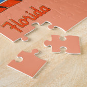 タンパ、フロリダからの挨拶 ジグソーパズル (側面)