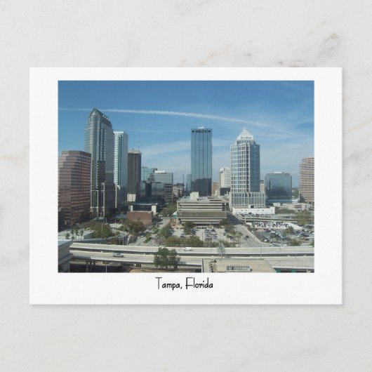 タンパ、フロリダの郵便はがき ポストカード (正面)