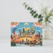 タンパ，フロリダヴィンテージ旅行 ポストカード (スタンド正面)