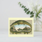 タンパ,フロリダ州フランクリン・セントヴィンテージ ポストカード (スタンド正面)