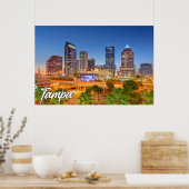 タンパ，フロリダ，統一された州 ポスター (キッチン)