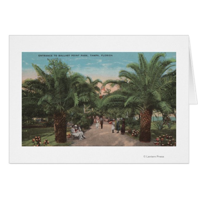タンパ， FL – バラストポイントパーク入口のビュー (正面横)