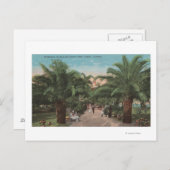 タンパ， FL – バラストポイントパーク入口のビュー ポストカード (正面/裏面)