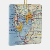 タンパFLヴィンテージマップ セラミックオーナメント (右)