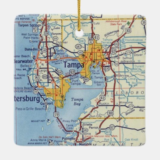 タンパFLヴィンテージマップ セラミックオーナメント (裏面)