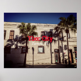 タンパFLORIDA，イボールシティ ポスター