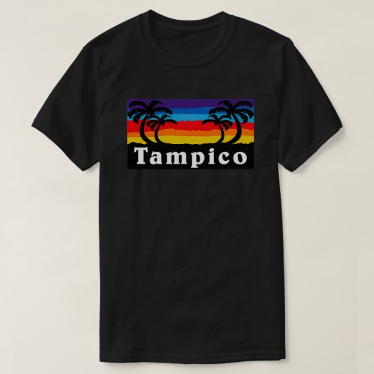 タンピコメキシコ1 Tシャツ (デザイン正面)