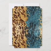 タンブラウンブルーサウスウエストコウィド 招待状 (裏面)