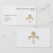 タンブラウン（紋章の）フラ・ダ・リ 名刺 (正面/裏面)