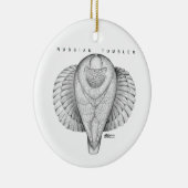 タンブラロシアのーの上面 セラミックオーナメント (右)