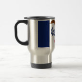 タンブラーとアイオワ州旗州 – 米国 トラベルマグ (左)