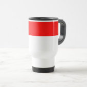 タンブラーとインドネシア国旗 トラベルマグ (正面右)