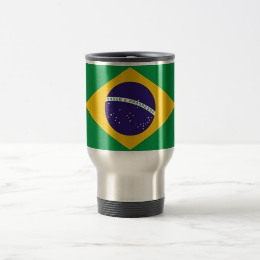 タンブラーとブラジル国旗 トラベルマグ (中央)