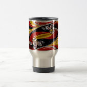 タンブラーとベルギーカラーデザイン トラベルマグ (中央)