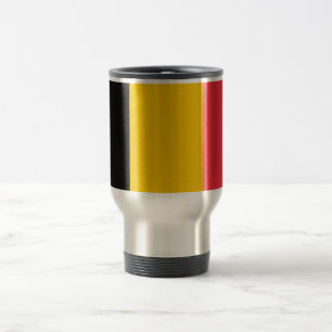 タンブラーとベルギー国旗 トラベルマグ