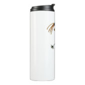 タンブラーに描いた子供のアートワーク タンブラー (回転左)