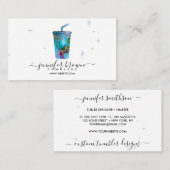 タンブラーのオムレパターン 名刺 (正面/裏面)