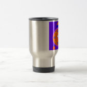 タンブラーのレトロの目覚し時計 トラベルマグ (中央)