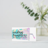 タンブラータンブラーショップクラフター 名刺 (スタンド正面)