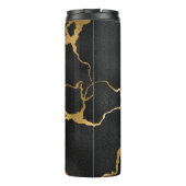 タンブラーブラック金ゴールド大理石名サーマルタンブラー タンブラー (裏面)