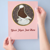 タンブラー円 チラシ (手)