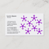 タンブラー – 白に紫 名刺 (裏面)