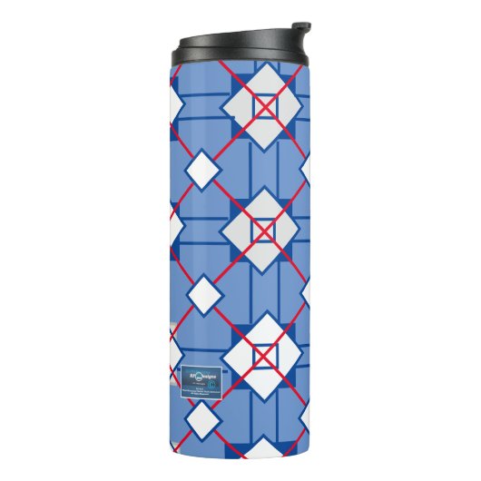 タンブラー（赤十字） RFPMDesigns ©️ 2023/4 タンブラー (回転左)