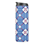 タンブラー（赤十字） RFPMDesigns ©️ 2023/4 タンブラー (回転右)