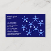 タンブラー – Dp Navyのベビーブルー 名刺 (裏面)