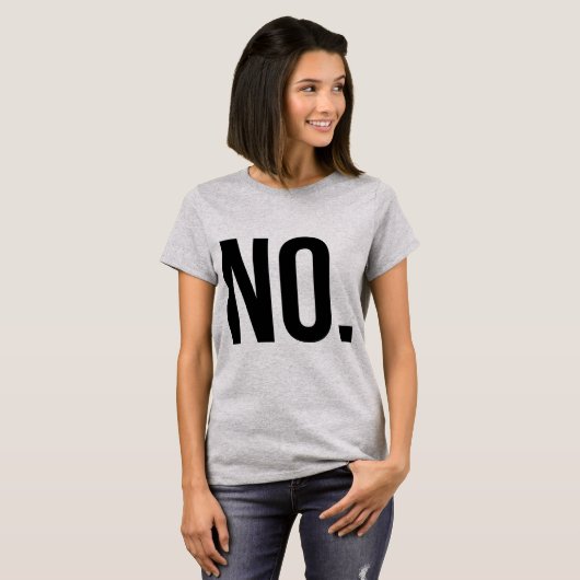 タンブラーTシャツNO Tシャツ (正面フル)