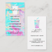 タンブラ気にー命令オンブレビニル 名刺 (正面/裏面)