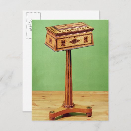 タンブリッジ焼きの茶器 ポストカード (正面/裏面)