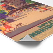 タンブリッジ王室のウェルズイングランドヴィンテージトラベル ポスター (角)