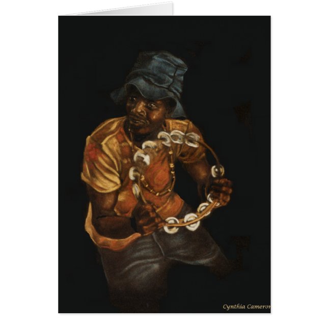 タンブリンの人 (正面)