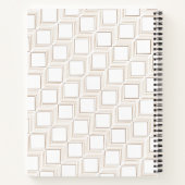 タンブリングスクエアスパイラルノートブック ノートブック (裏面)