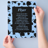 タンブリングティーパーティー チラシ (手)