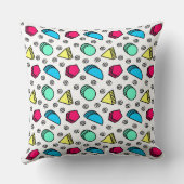 タンブリングネオメンフィススタイルシェイプパターン クッション (裏面)