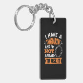 タンブリンタンバリンミュージシャンI Have A キーホルダー (正面左)