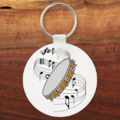 タンブリン キーホルダー (正面)