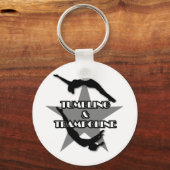 タンブルとトランポリン キーホルダー (正面)