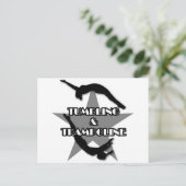 タンブルとトランポリン ポストカード (スタンド正面)