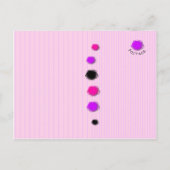 タンブルウィズポストカードテンプレート ポストカード (裏面)