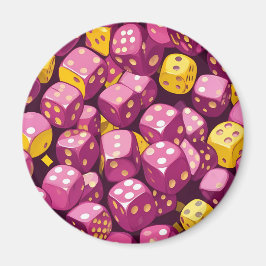 タンブルサイコロデスクマットの配列 マグネット