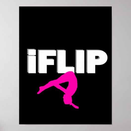 タンブル体操選手 ポスター (正面)