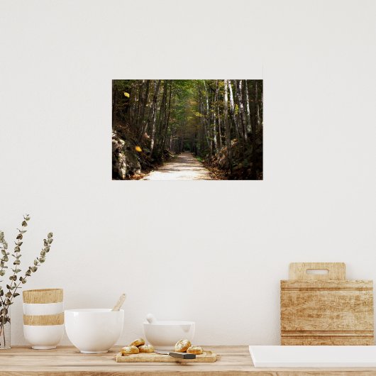 タンブル葉 ポスター (キッチン)