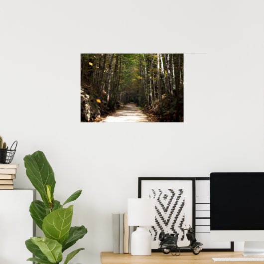 タンブル葉 ポスター (ホームオフィス)